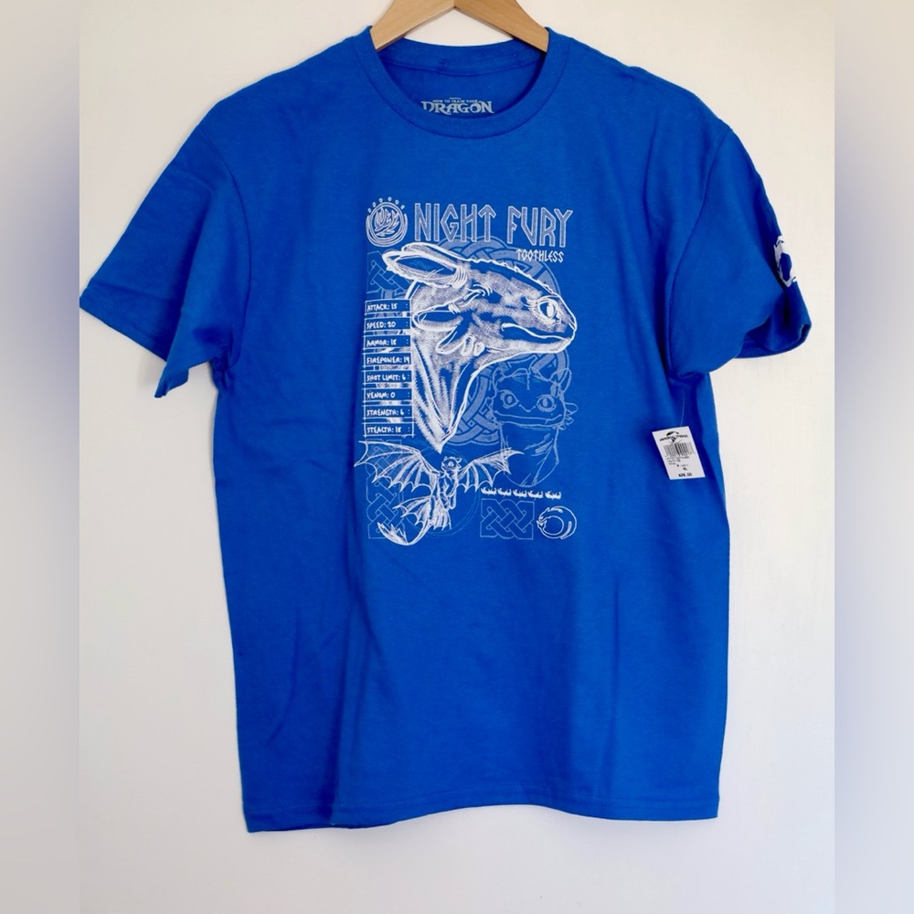 How To Train Your Dragon Youth T Shirt, Universal Studios Brand New